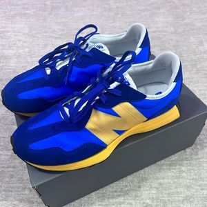 New Balance 327 Marine Blue Yellow
